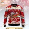 Cat Sleigh Christmas 3D Funny Ugly Christmas Sweater