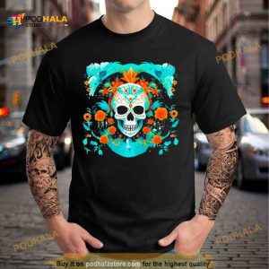 Catrina Skull Halloween 2023 T Shirt