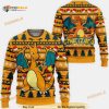 Charizard Anime Pokemon Xmas Ugly Christmas Sweater