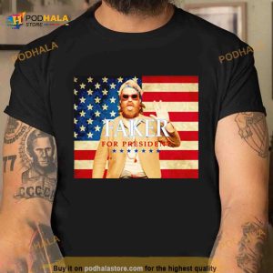 Chet Faker for president USA flag Shirt