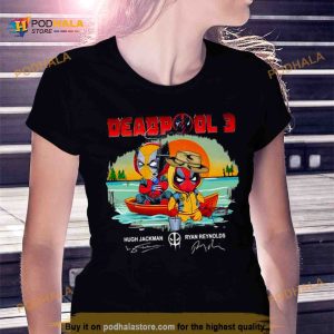 Chibi Deadpool 3 Signatures Shirt