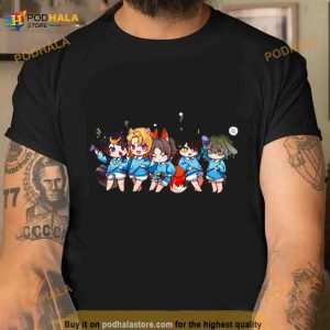 Chibi Luxiem Nijisanji All Characters Shirt 2