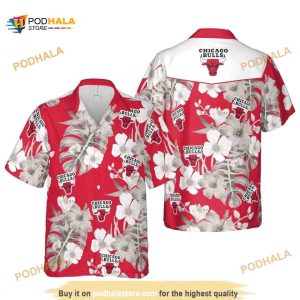 Nba Chicago Bulls Summer Button Up Shirt Hawaiian Shirt And Shorts
