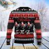 Chicken Farm Xmas Wool Funny Ugly Sweater