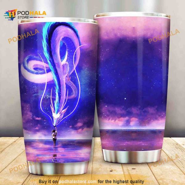 Chihiro Haku Dragon Spirited Away 103 Coffee Tumbler