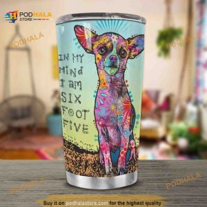 Chihuahua Stainless Steel Cup Coffee Tumbler