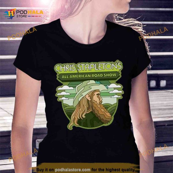 Chris Stapleton 2023 All American Road Show Tour Admat Shirt