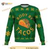 Christmas Body By Tacos Funny Ugly Sweater 3D