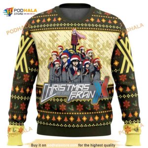 Christmas Darling In The Franxx Anime Funny Ugly Sweater