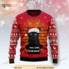 Christmas Funny Ugly Sweater 3D Black Cat Too Late To Be Good, Funny Xmas Gifts