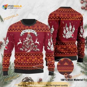 Christmas Funny Ugly Sweater Ferrets In Your Area 3D, Funny Xmas Gifts