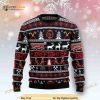 Christmas Patterns And Appliance Firefighter Funny Ugly Sweater 3D, Funny Xmas Gifts