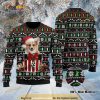 Christmas Patterns And Lovely Corgi In The Box 3D Funny Ugly Sweater, Funny Xmas Gifts