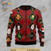 Christmas Symbols Funny Ugly Sweater 3D, Funny Xmas Gifts