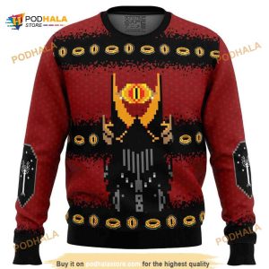 Christmas The Lord Of The Rings Ugly Wool Funny Ugly Sweater, Funny Xmas Gifts