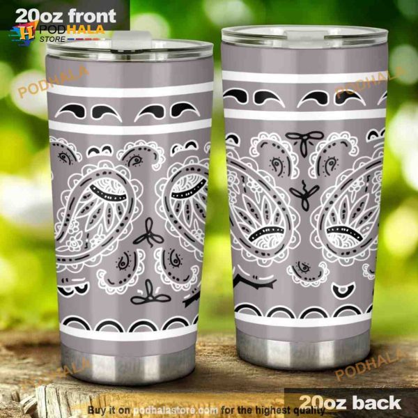 Classic Gray Stainless Steel Cup Coffee Tumbler