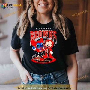 Cleveland Browns baseball stitch and mickey Shirt - Bring Your Ideas,  Thoughts And Imaginations Into Reality Today