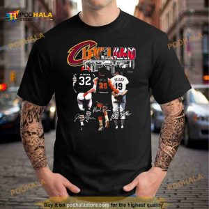 Cleveland Browns Jim Brown Cavaliers Price And Guardians Feller Signatures 2023 Shirt