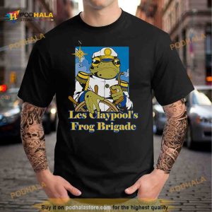 Club Bastardo Les Claypool Admiral Frog Shirt 2