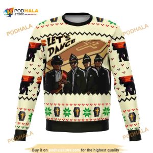 Coffin Dance Funny Xmas Funny Ugly Sweater 3D, Funny Xmas Gifts