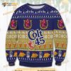 Colt 45 Beer Wool Funny Ugly Sweater, Funny Xmas Gifts