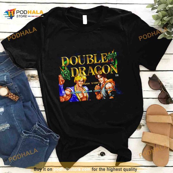 Combat Game 90s Double Dragon Shirt