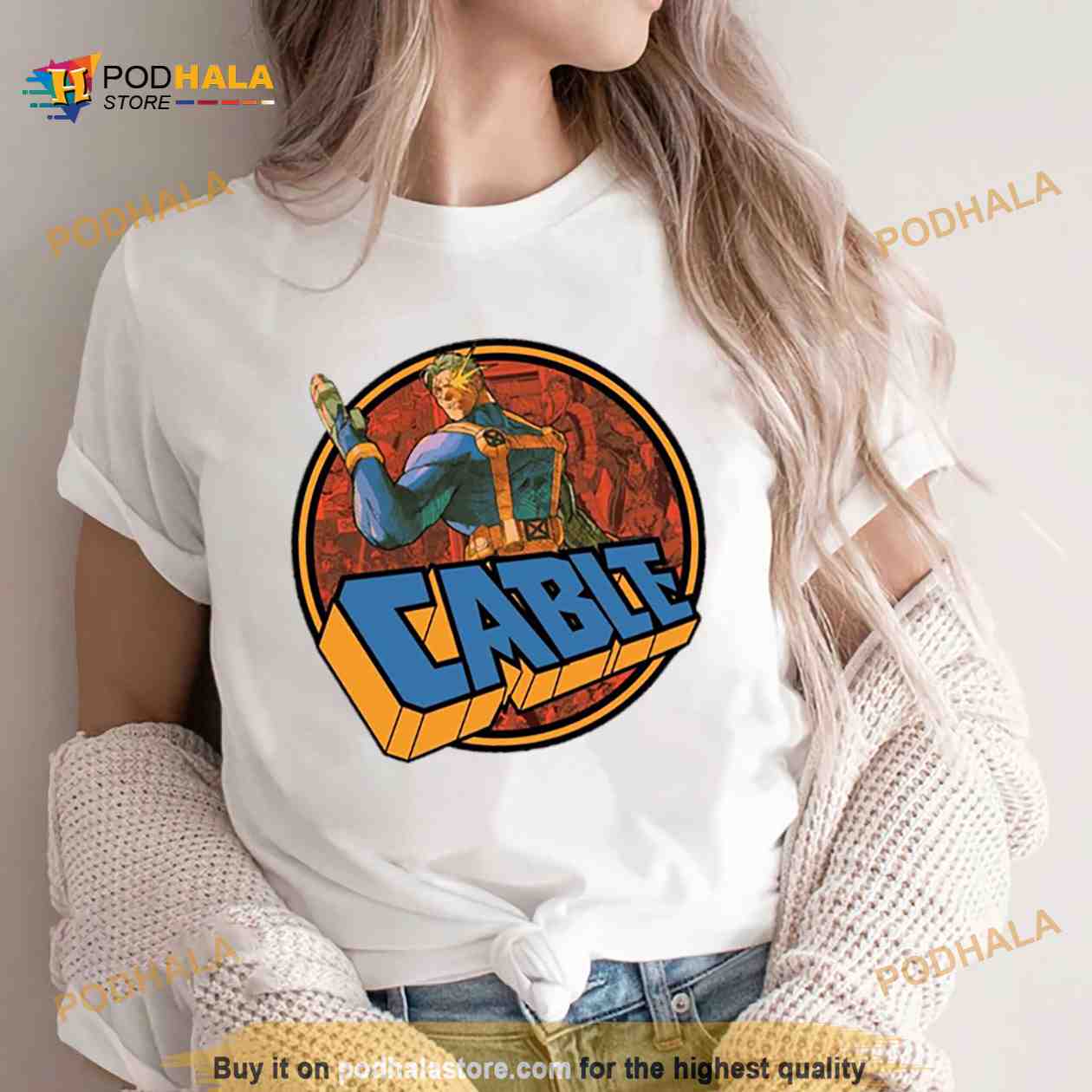 Comic Circle Series Cable Shirt Comic Circle Series Cable Shirt