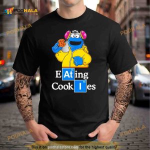 Cookie Monster Breaking Bad Eating Cookies Shirt 2