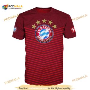 Cool FC Bayern Munchen Fan 3D Shirt