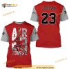 Cool Michael Jordan AIR 23 Baseketball 3D Shirt