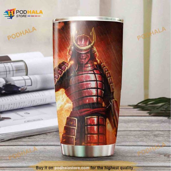Cool Samurai Stainless Steel Cup Coffee Tumbler