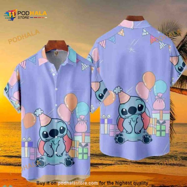 Cool Stitch Funny Hawaiian Shirt Beach Gift For Disney Lovers