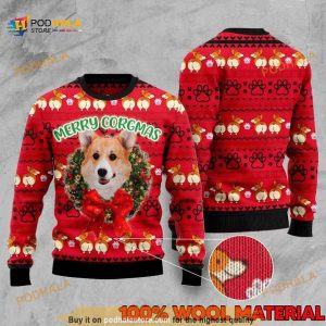 Corgi Christmas 3D Funny Ugly Sweater