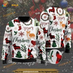 Corgi Lover Xmas Gift Funny Ugly Sweater, Funny Xmas Gifts