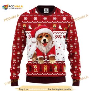 Corgi Noel Cute Christmas Ugly Funny Ugly Sweater, Funny Xmas Gifts
