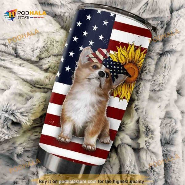 Corgi Stainless Steel Cup Coffee Tumbler