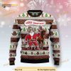 Cowboy Santa Claus 3D Funny Ugly Sweater Xmas, Funny Xmas Gifts