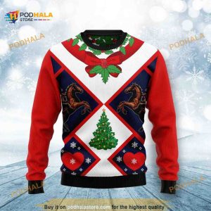 Cowboy Xmas 3D Funny Ugly Sweater, Funny Xmas Gifts