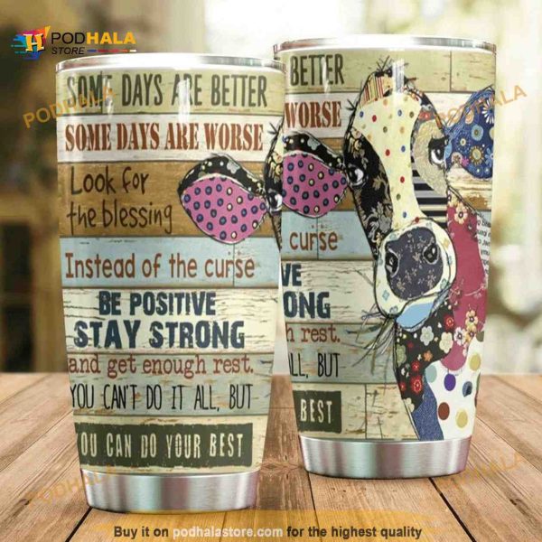 Cows Stainless Steel Cup Coffee Tumbler
