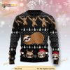 Crazy Sloth 3D Funny Ugly Sweater Xmas, Funny Xmas Gifts