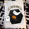 Crit Or Treat Dungeons And Dragons Halloween Shirt, Dnd Game, White Ghost Shirt