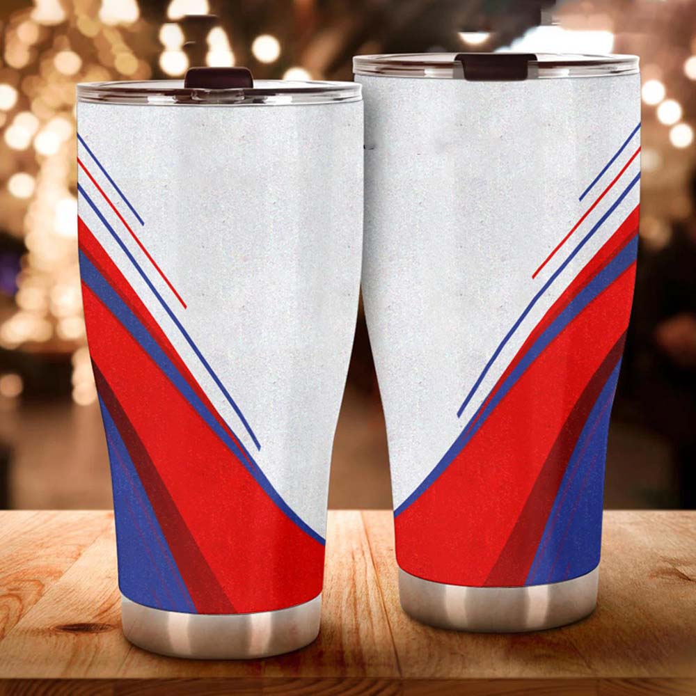 Curved Glitter Tumbler