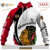 Custom Chicago Blackhawks Sweatshirt NHL Hoodie 3D, You laugh I Laugh You Cry I Cry