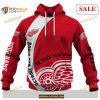 Custom Detroit Red Wings Sweatshirt NHL Hoodie 3D, You laugh I Laugh You Cry I Cry
