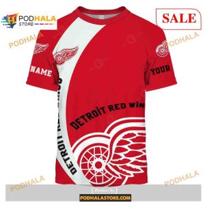 Custom Detroit Red Wings Sweatshirt Nhl Hoodie 3d You Laugh I Laugh You Cry I Cry 2