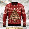 Custom Dog Christmas Tree Funny Ugly Sweater Xmas 3D