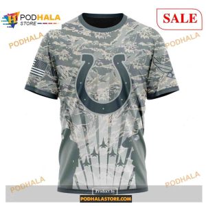 Custom Indianapolis Colts Honor US Air Force Veterans Shirt NFL Hoodie 3D 3