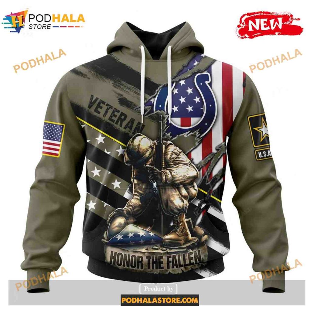 Colts veterans day hoodie online