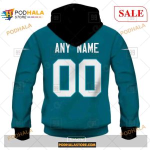 Custom Jacksonville Jaguars Home Shirt NFL Hoodie 3D 3