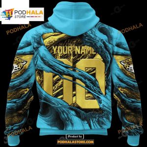 Custom Jaguars Demon Eyes NFL Hoodie 3D LIMITED EDITION 2